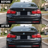 NINTE Rear Trunk Spoiler Wing Fit for BMW F30 3 Series Sedan 2013-2018 and F80 M3 Sedan 2015-2018 Painted Gloss Black One Piece PSM High-Kick Duckbill Style