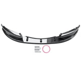 Front Lip For 2007-2013 BMW E82 128i 135i M Sport Front Bumper Lip Splitter Caron Fibre Look