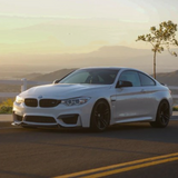 Upgrade your 2015-2019 BMW M3 F80 or M4 F82/F83 with our V2 dry carbon fiber upper fang trim for a sleek, lightweight front bumper enhancement