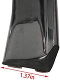 MMO Universal Car Rear Spoiler Exterior, 3D Rear Trunk Lip or Roof Spoilers Sticker Bar