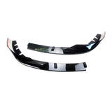 Front Bumper Lip For 2019-2023 BMW G20 G28 3-Series M Sport 2 PCS Front Splitter