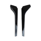 MMO Window Spoiler Wing Cover For 17-23 VW Tiguan MK2 R Line Pair Rear Window Side Wing Spoiler Glossy Black