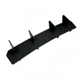 MMO Rear Diffuser For 16-20 VW Golf Mk7.5 GTI Rear Blade Style Diffuser Trim Gloss Black