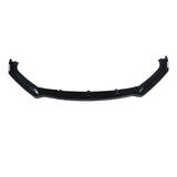 Front Lip For 2017 2018 Audi A4 Sport 3 Pieces Bumper Splitter Gloss Black