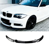 MMO Front Lip For 2008-2013 BMW 1 Series E82 E88 Front Bumper Lip Splitter