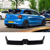 For VW Polo MK5 6R 6C GTI R Oettinger Style Rear Boot Spoiler Lip 09-18 Gloss Black