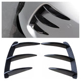 MMO Rear Bumper Splitter Canard Trim For 2013-2018 Mercedes Benz A Class W176 A200 A250