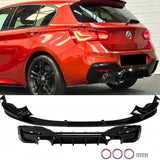For BMW 1 Series F20 F21 M Sport M135i M140i Rear Diffuser ann Front Splitter