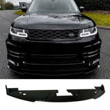 Front Lip for Range Rover Sport L494 2018 2019 2020 2021 2022 LM STYLE Front Bumper Lip Splitter Gloss Black