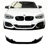 MMO For 2015-2018 BMW 1 Series F20 F21 LCI M Performance Style Front Splitter Lip