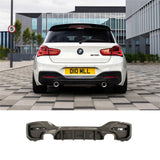 For BMW 1 Series F20 F21 M135 M140 Rear Diffuser Carbon Fibre Look