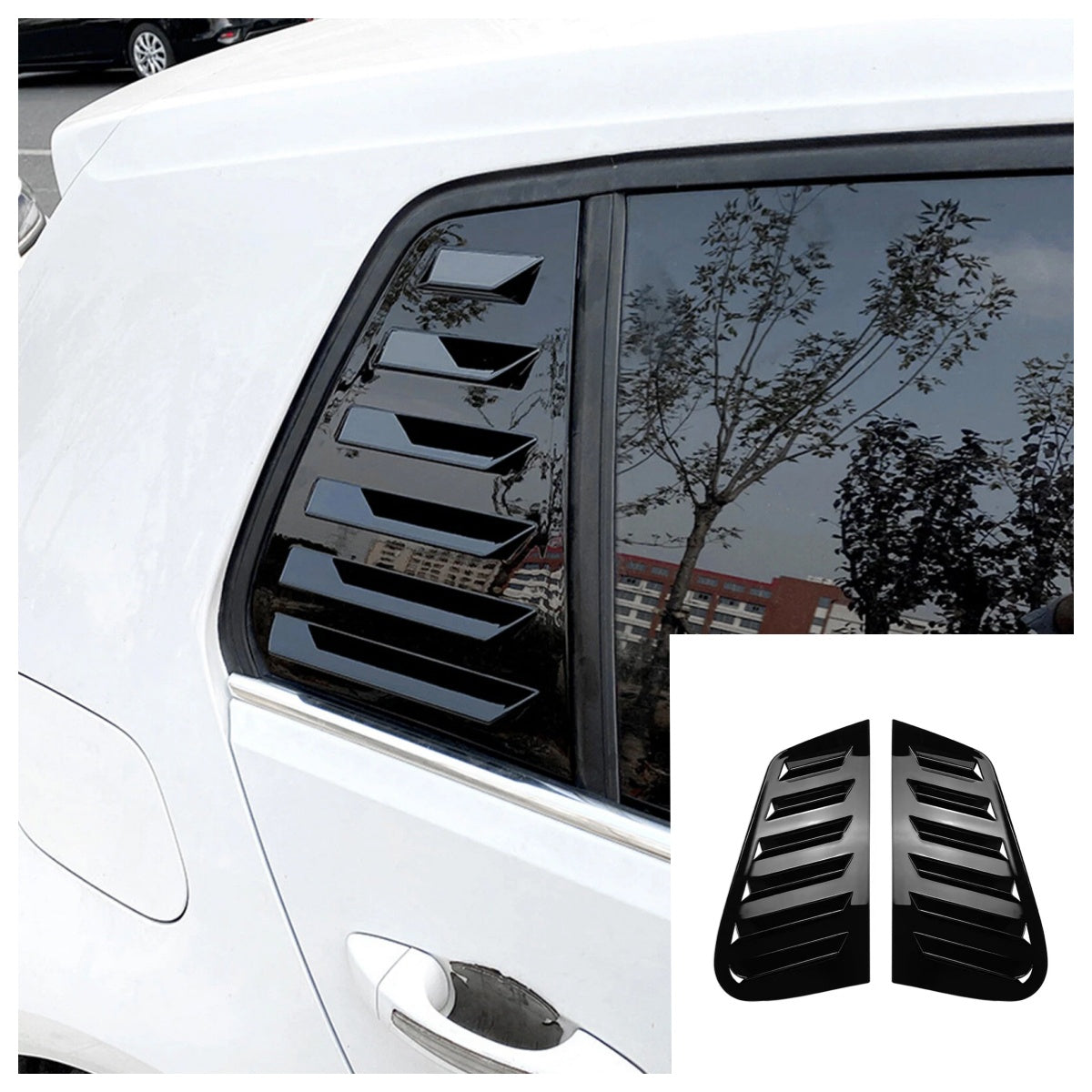 Rear Window Louver Shutter Cover Trim For Nissan Sylphy 2012 - 2020 2021 Carbon Rear Window Louver Shutter Cover Trim For Nissan Sylphy 2012 - 2020 2021 Carbon