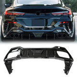 For 2018-2022 BMW 8-Series G16 Gran Coupe Four Doors M Sport Rear Diffuser with Brake Light