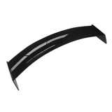 For 2015-2023 Ford Mustang Coupe High Wing Spoiler GT500 CFTP Style Gloss Black