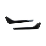 MMO Window Spoiler Wing Cover For 17-23 VW Tiguan MK2 R Line Pair Rear Window Side Wing Spoiler Glossy Black