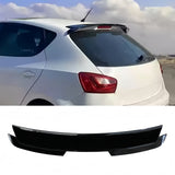 MMO Spoiler For 08-17 SEAT Ibiza MK4 6J 5 door Roof Spoiler Wing Lip Gloss Black