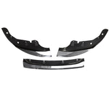 For BMW 4 Series 430i G22 G23 M Sport Coupe 2DR 2021-2025 M Performance Style Front Bumper Lip Splitter Carbon Fibre Look