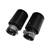 Carbon Fibre Exhaust Tips For BMW M Performance Pipes Tail Pipes Tips A Pair