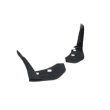 Winglet Splitters For 2015-2021 Ford Mustang GT500 Style Front Bumper Corner Spoiler Gloss Black