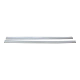 Side Skirts For 2013-2019 Audi A3 Sedan 4 Door Bottom Side Extension Lips Glacier White