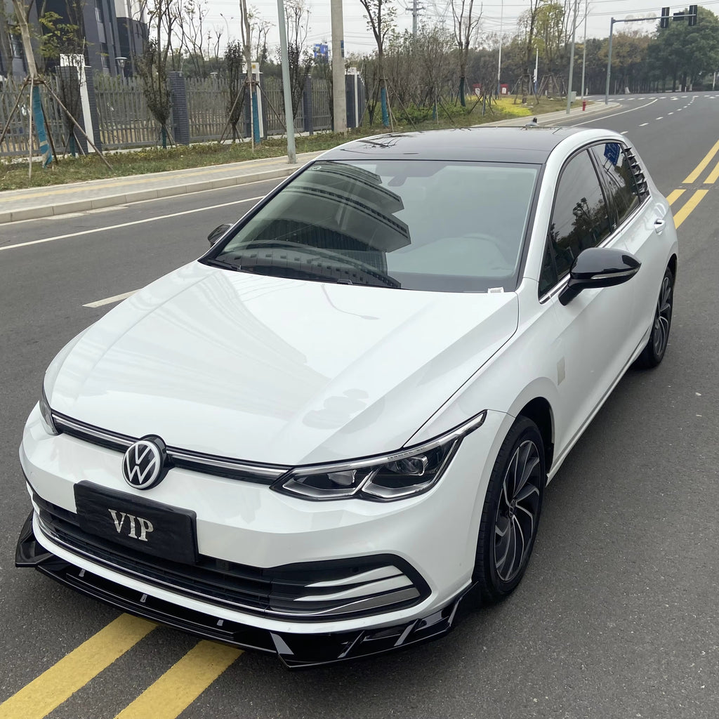 MMO For 2020-2024 VW Golf MK8 GTI GTD R Line Front Bumper Lip Splitter ...