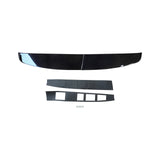 MMO For 2012-2020 Ford Transit Custom Rear Twin Barn Door Roof Spoiler Gloss Black