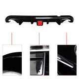 MMO For 2014-2017 Infiniti Q50 Rear Diffuser ABS Painted Lower Valance