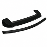 NINTE Rear Roof Spoiler Wing + Tailgate Middle Spoiler Kit Fit for 2013-2021 Jeep Grand Cherokee WK2 Painted Gloss Black ABS Plastic Two Piece
