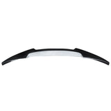 For 17-23 Audi A4 S4 B9 Rear Spoiler M4 Look ABS Gloss Black