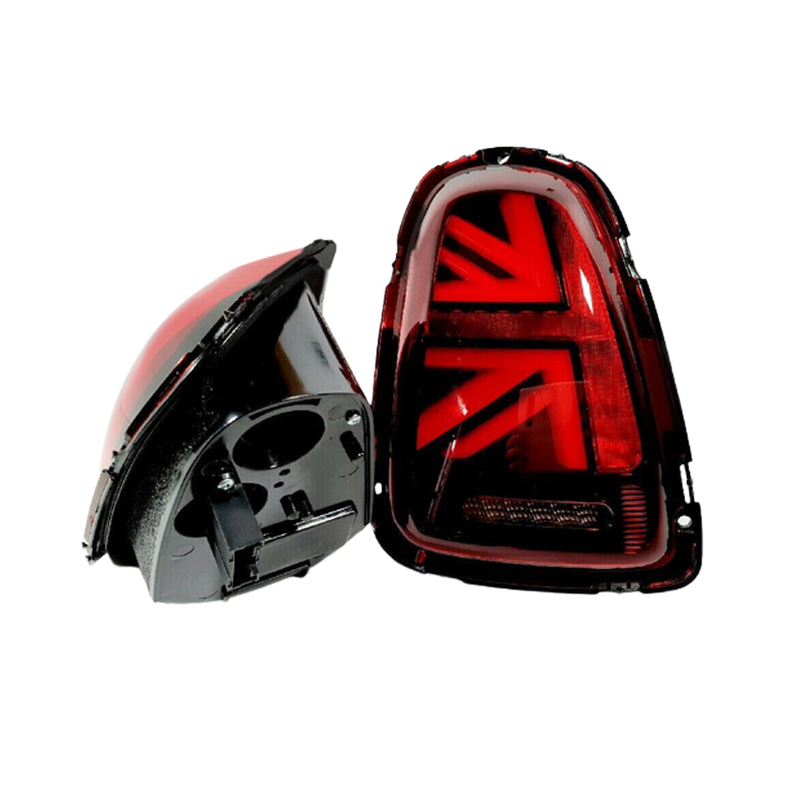 For 2007-2013 Mini Cooper R55 R56 R57 RED LED Rear Tail Lights