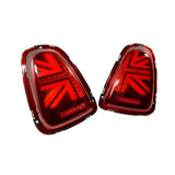 For 2007-2013 Mini Cooper R55 R56 R57 RED LED Rear Tail Lights