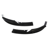 For 2012-2018 BMW F30 3-Series M Sport Front Splitter ABS Gloss Black