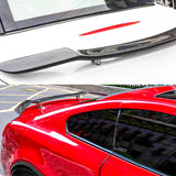 For Sedan Coupe Vehicles Universal Racing Wing Spoiler Carbon Fiber Look