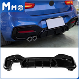 MMO MP Style Rear Diffuser For 2015-2019 BMW 1-Series F20 F21 M135 M140 LCI