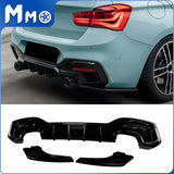 MMO Rear Diffuser for BMW 1 Series F20 F21 M Sport M135 M140 2015-2019 Rear Bumper Lip