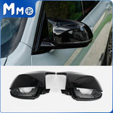 MMO M Horn Style Mirror Cover Conversion Housing Assembly For BMW G05 X5 G06 X6 X4 X3 X7