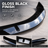 MMO Front Bumper Lip Splitter Fit for BMW 3 Series E90 E91 2004-2008 M Sport Pre-LCI Gloss Black ABS Sport Style