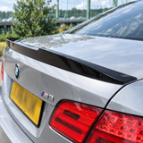 MMO Rear Trunk Lid Spoiler Wing Fit for BMW 3 Series E92 2005-2013 Painted Gloss Black One Piece M4 Style