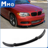 MMO Front Lip For 2007-2013 BMW 1 Series E82 E88 Front Bumper Splitter