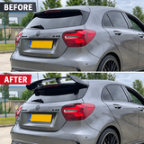 MMO Rear Roof Spoiler Wing Fit for Mercedes-Benz A-Class W176 2013-2018 Gloss Black ABS A45 AMG Style Without Logo
