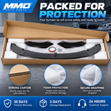 MMO Front Bumper Lip Splitter Kit Fit for BMW 4 Series F32 F33 F36 M Sport 2014-2020 ABS Gloss Black Without Logo