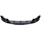 MMO Front Bumper Lip Splitter Kit Fit for BMW 4 Series F32 F33 F36 2014-2020 Gloss Black ABS One Piece Sport Style Without Logo