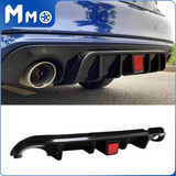 MMO For 2014-2017 Infiniti Q50 Rear Diffuser ABS Painted Lower Valance