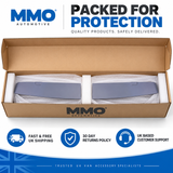 MMO Rear Twin Door Spoiler Wing Fit for Vauxhall Vivaro 2019 Onwards Primed PU Two Piece Sport Style