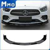 MMO B Style Front Lip For Benz E-Class 2021-2023 W213 C238 A238 E350 E450 AMG E53