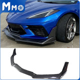 MMO For 2020-2026 Chevrolet Corvette C8 Front Lip Stingray Z51 Front Bumper Lip Splitter