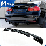 Heckdiffusor für 2012–2019 BMW F30 F31 M Sport Stoßstange 320i 328i 