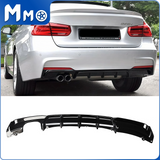 Heckdiffusor für 2012–2019 BMW F30 F31 M Sport Stoßstange 320i 328i 
