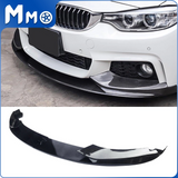 Für 2014-2020 BMW 4 Serie F32 F33 F36 M Sport Front Stoßstange Lip Splitter