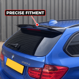 MMO Rear Roof Spoiler Wing Fit for BMW 3 Series F31 Touring Gloss Black ABS One Piece Sport Style Without Logo